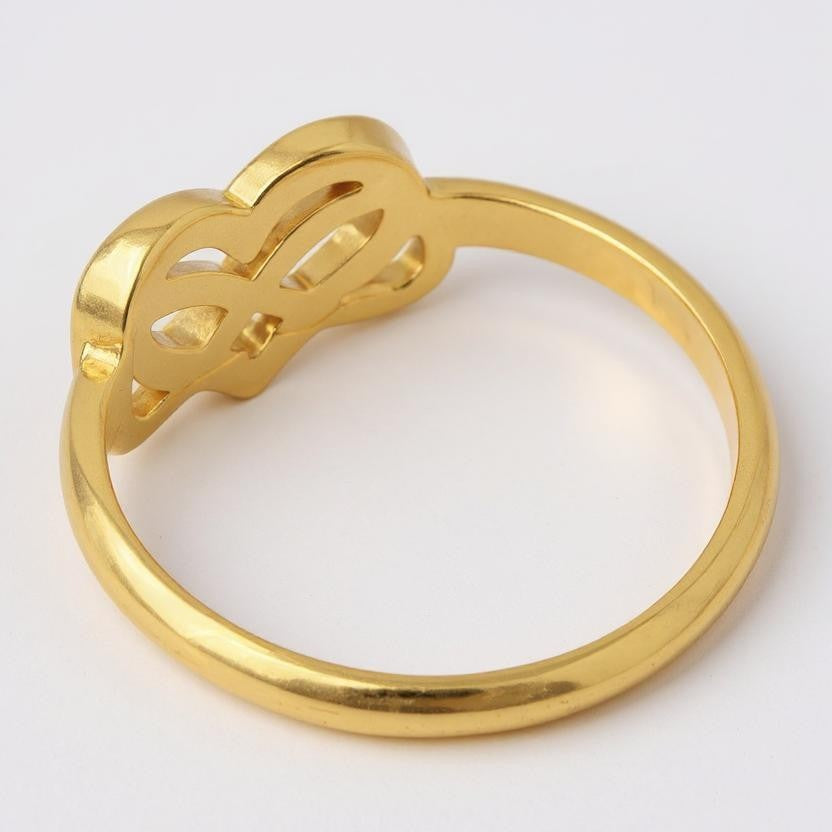 Eternal Heart Ring - 14K Gold